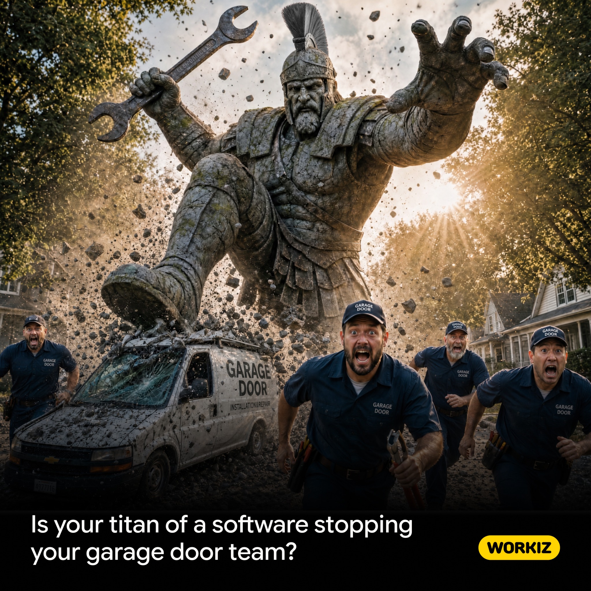 Workiz Facebook ad