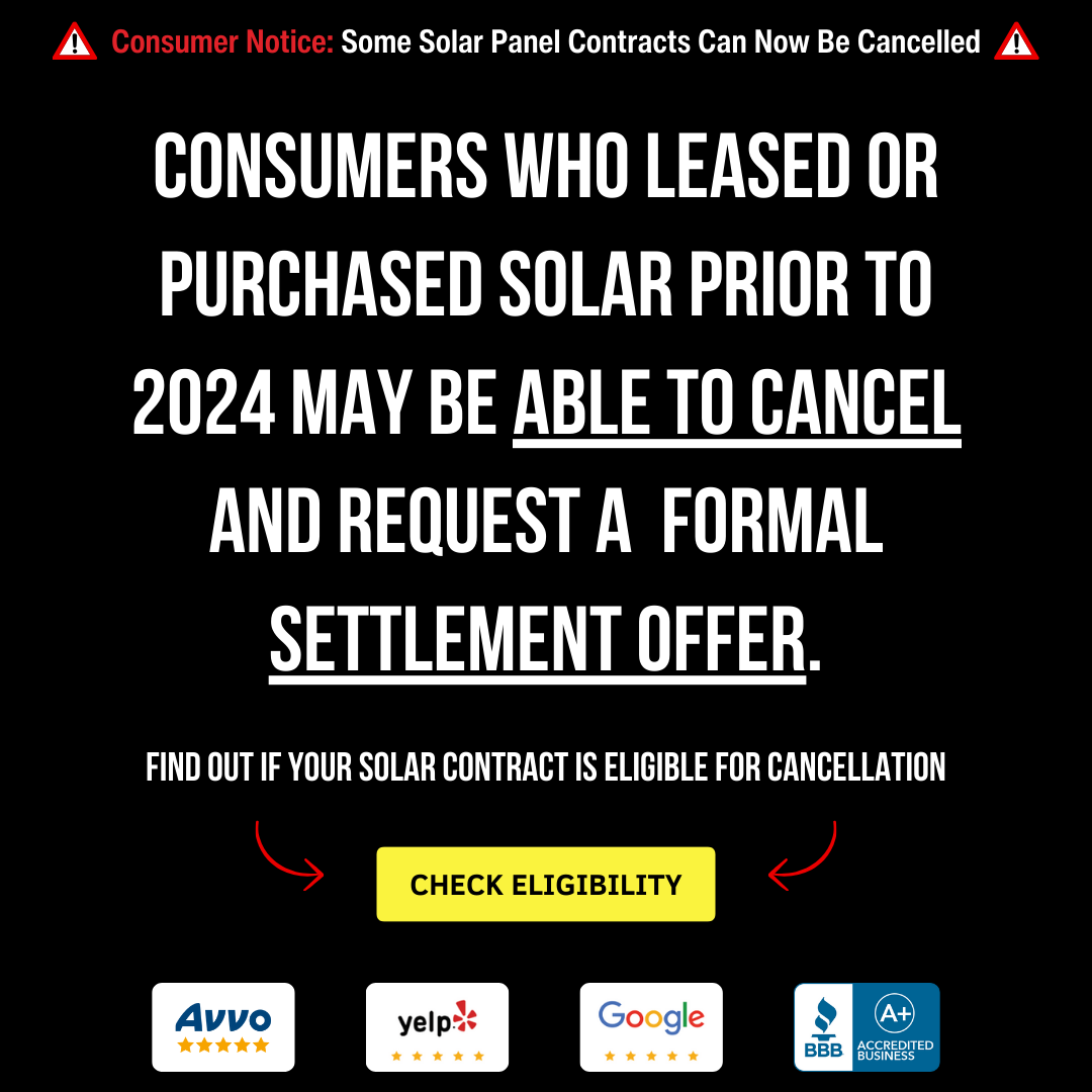 Solar Relief Center Facebook ad