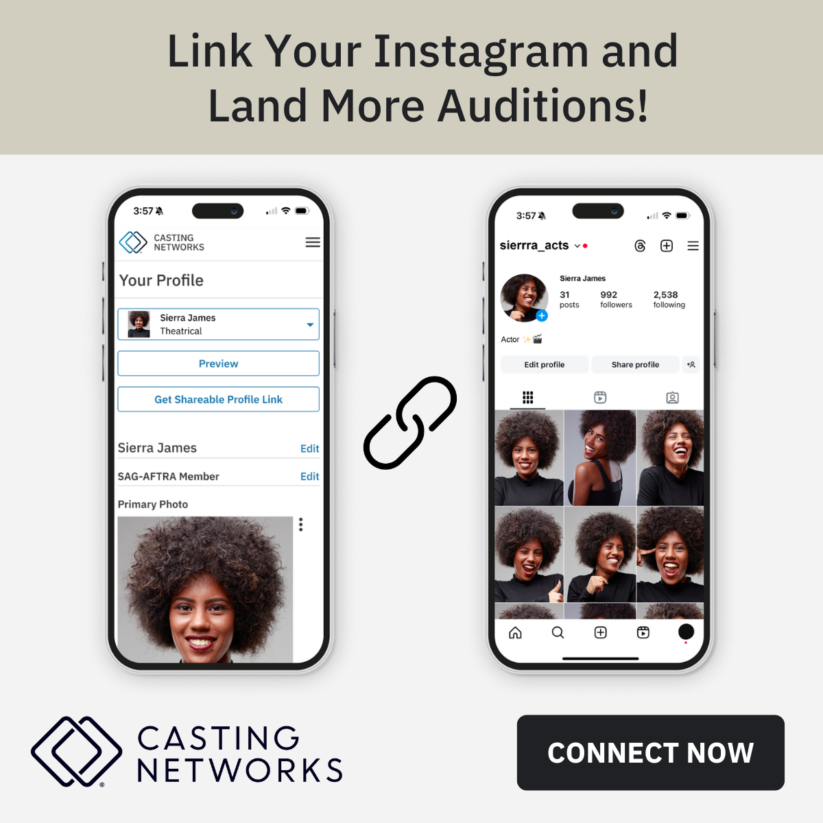Casting Networks Facebook ad