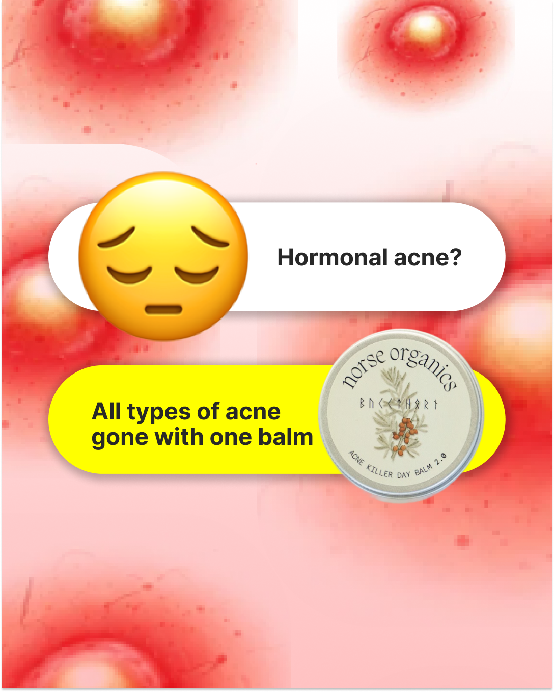 Norse Organics Facebook ad