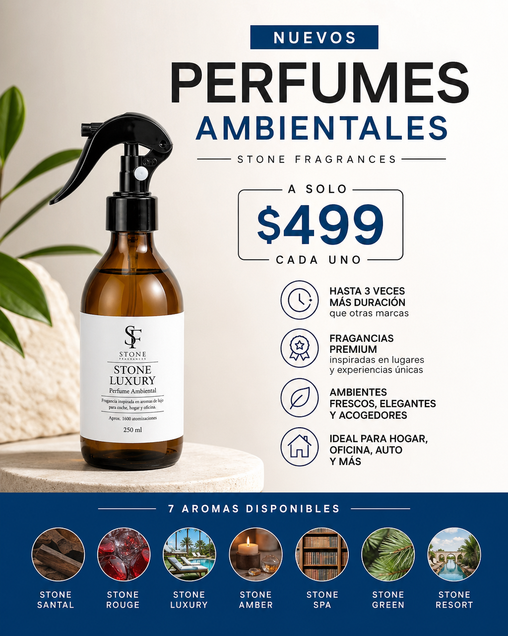 Stone Fragrances México Facebook ad: Tu Espacio