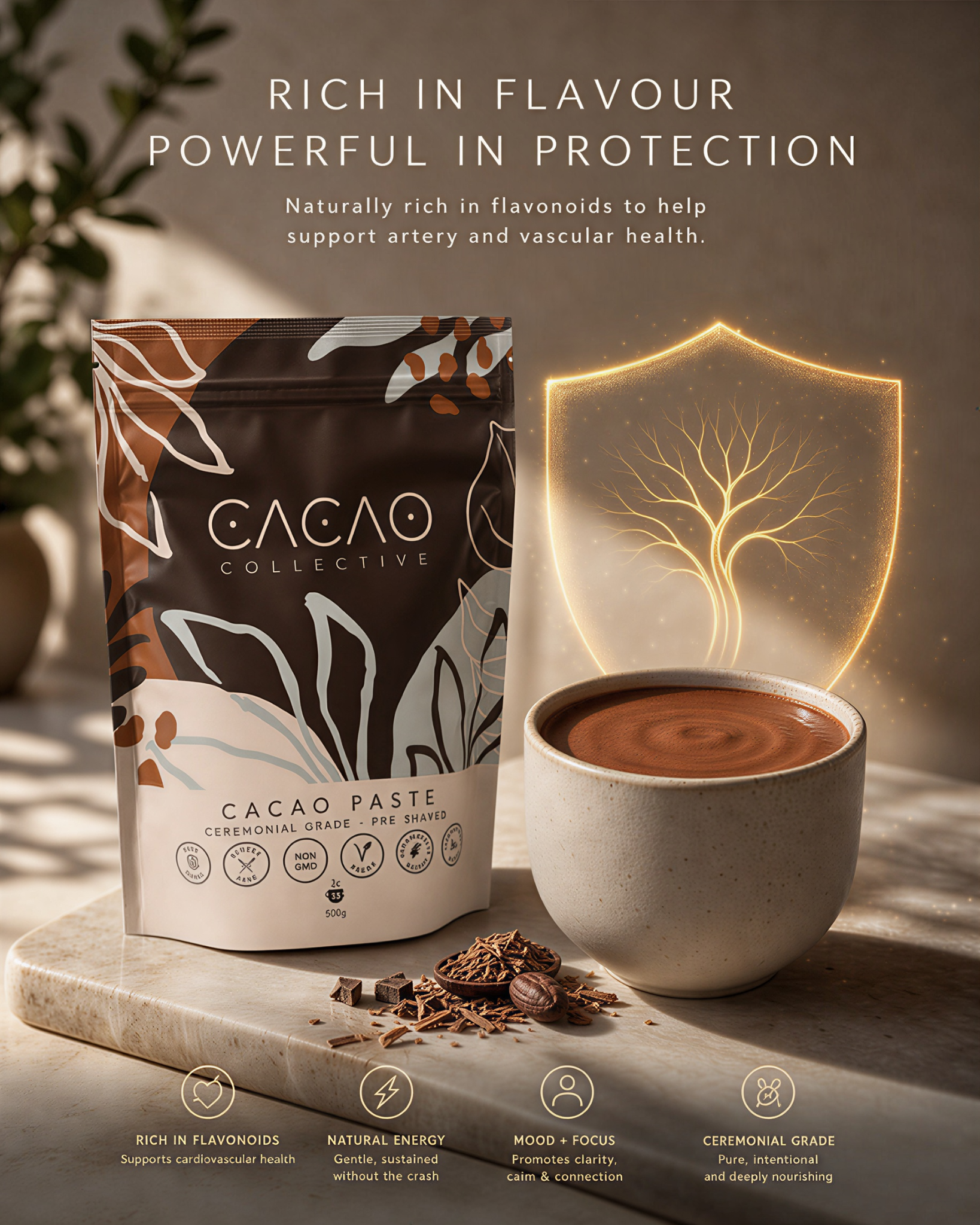 Cacao Collective Facebook ad