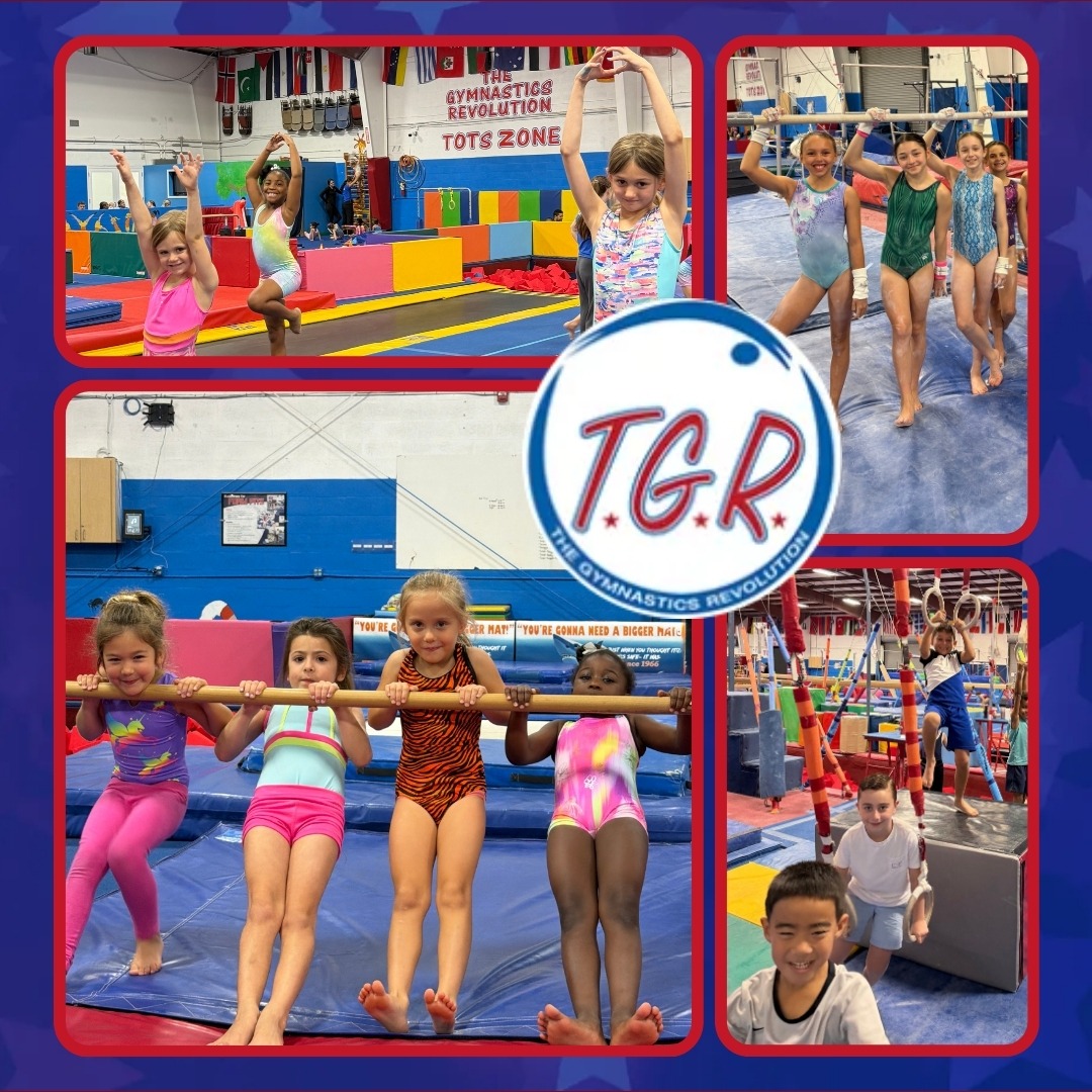 The Gymnastics Revolution Facebook ad: Hey West Palm Beach parents!
