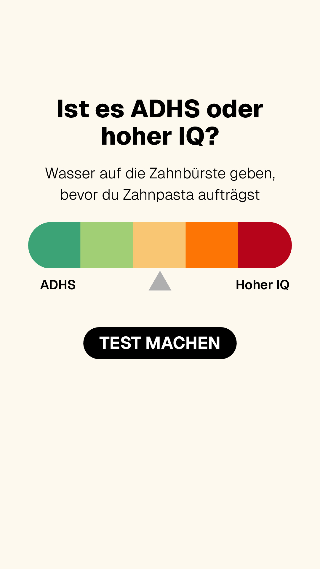 My IQ Facebook ad