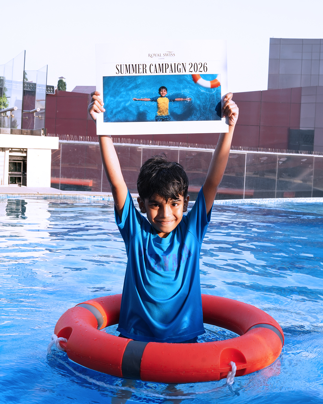 Royal Swiss Lahore Facebook ad: Get ready for fun in the sun!