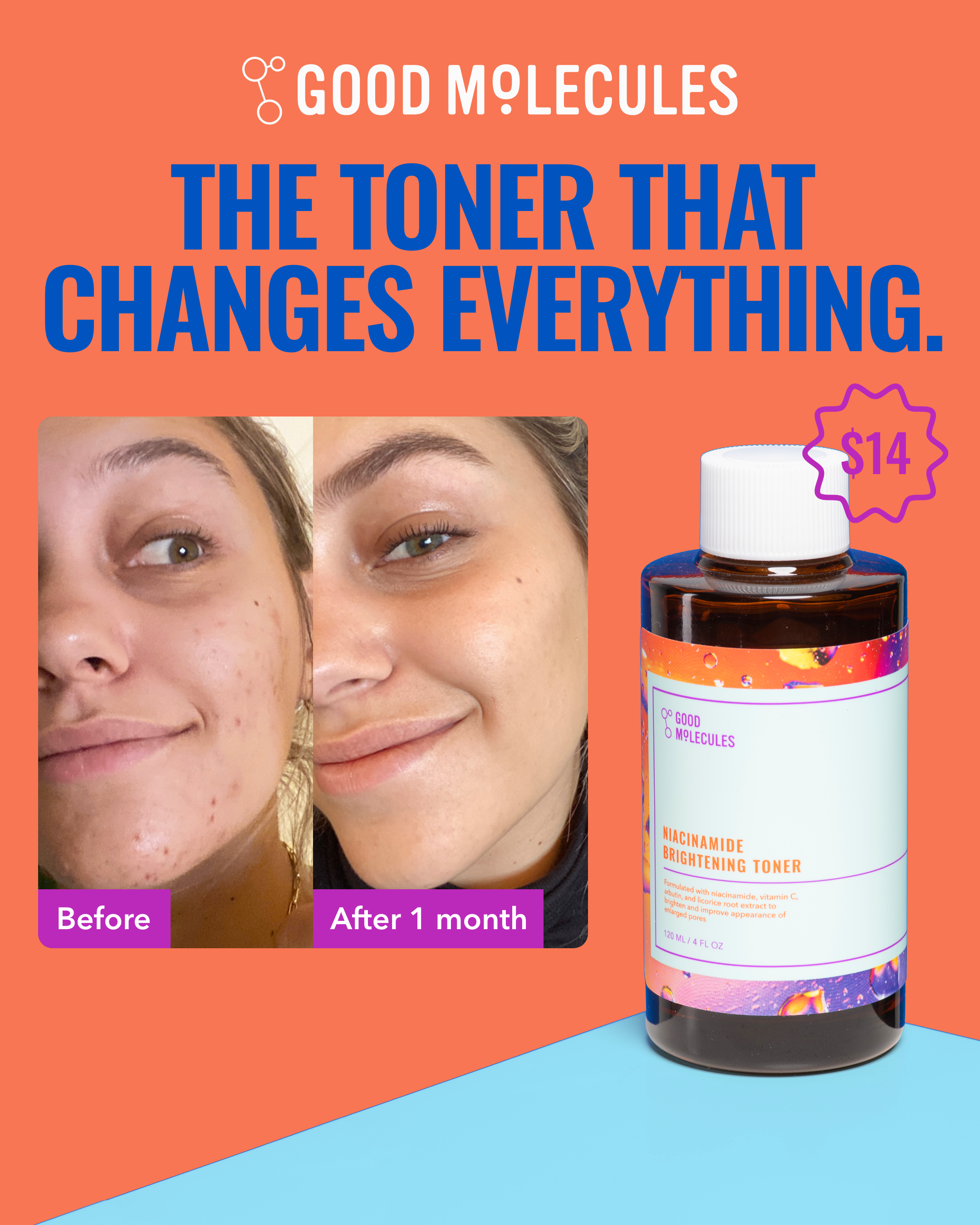 Good Molecules Facebook ad