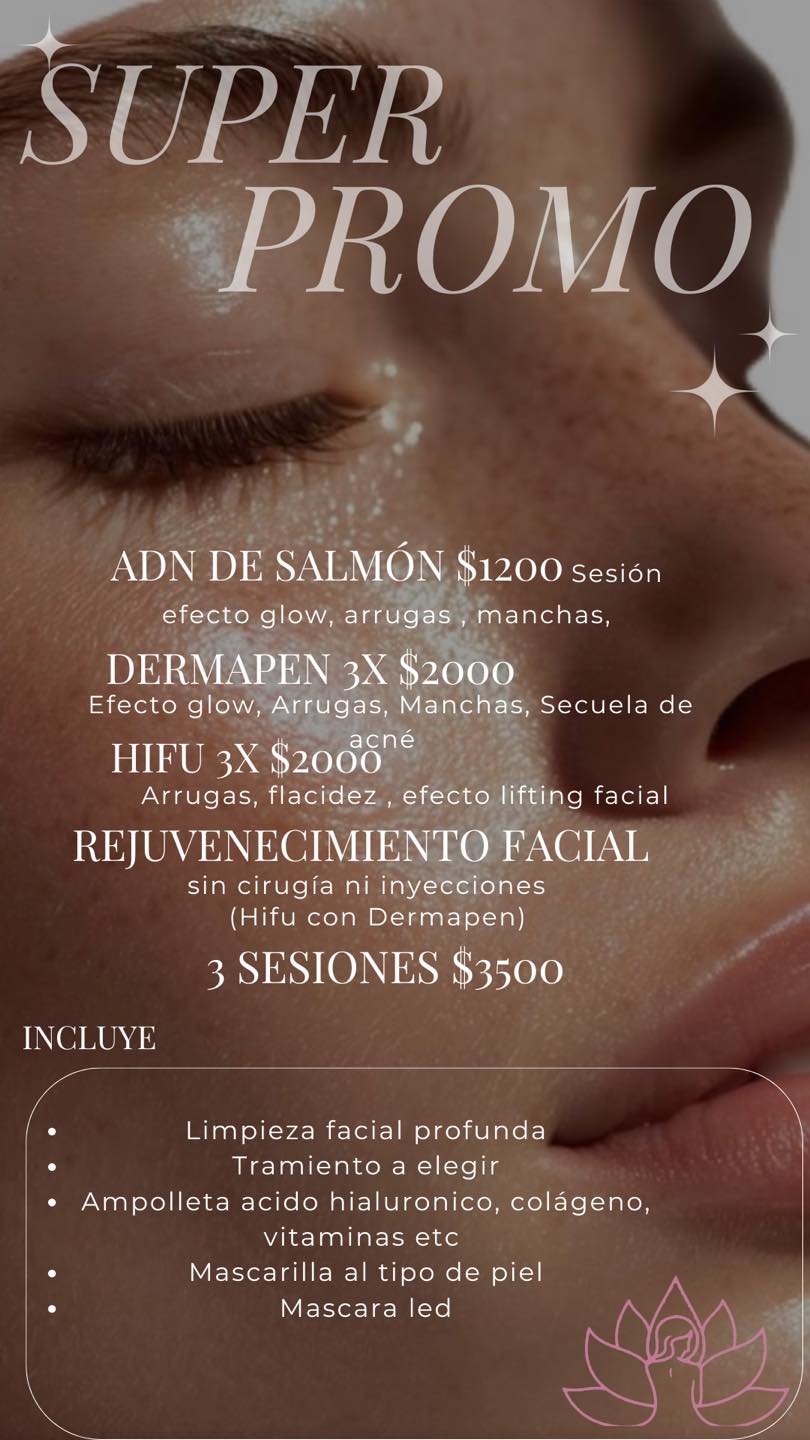 Skin Spa Facebook ad: ¡SUPER PROMO que tu piel amará!