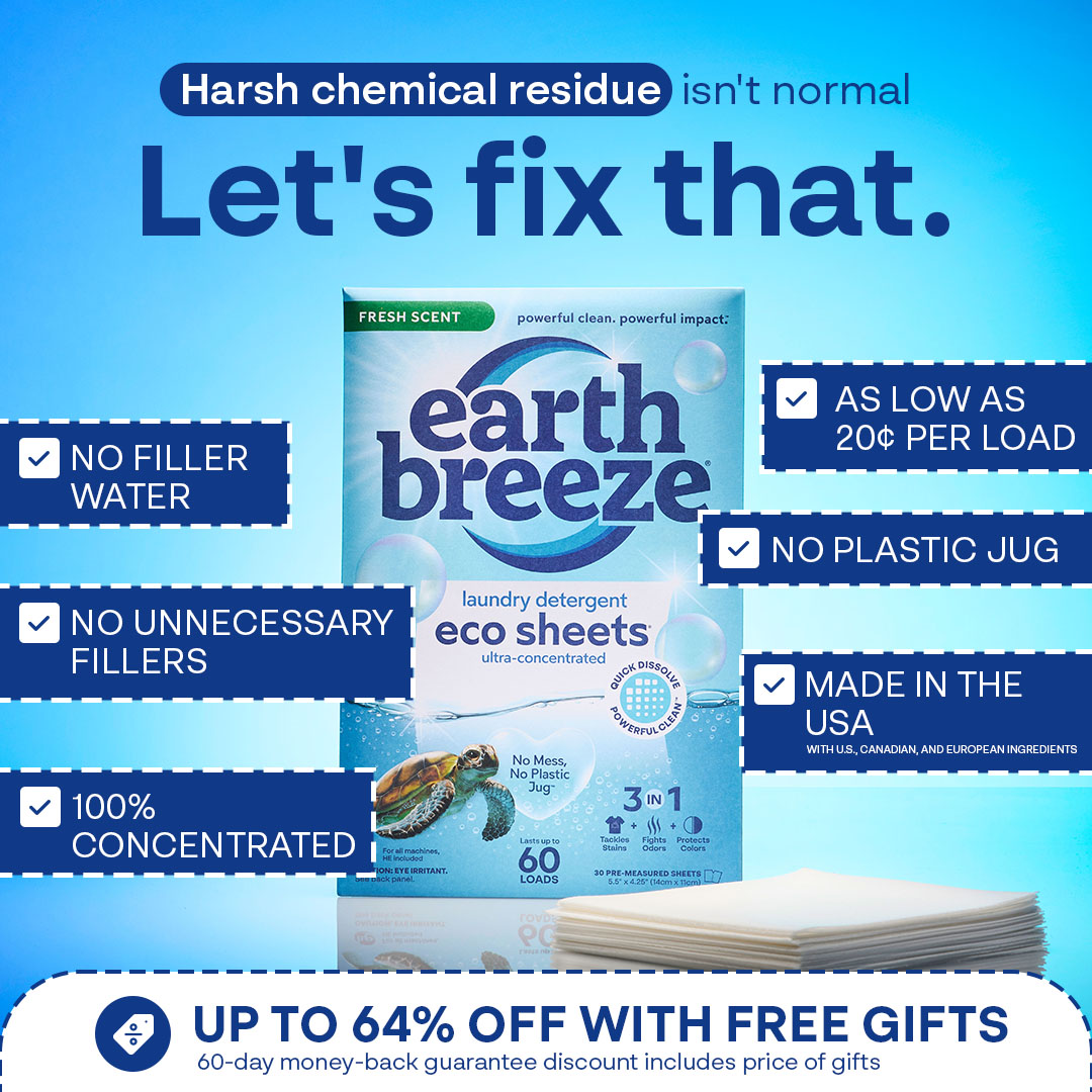 Earth Breeze Facebook ad