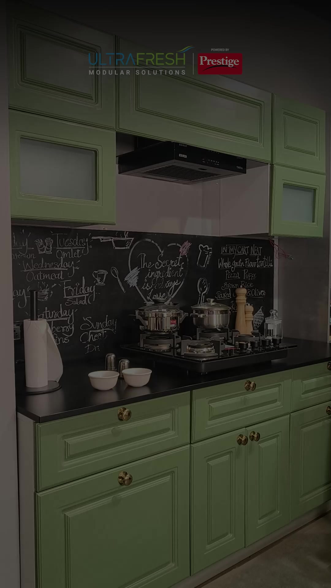 Ultrafresh Modular Solutions Facebook ad: Design Your Dream Kitchen Today!