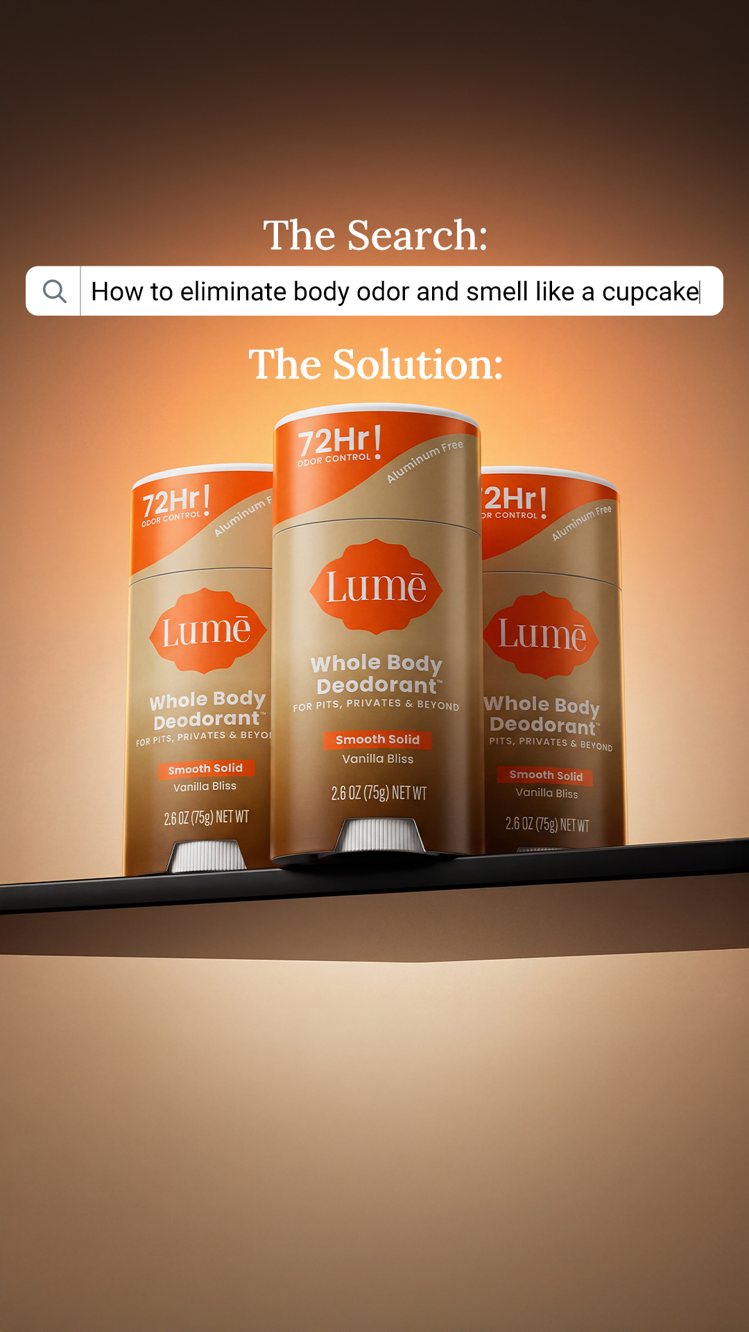 Lume Deodorant Facebook ad