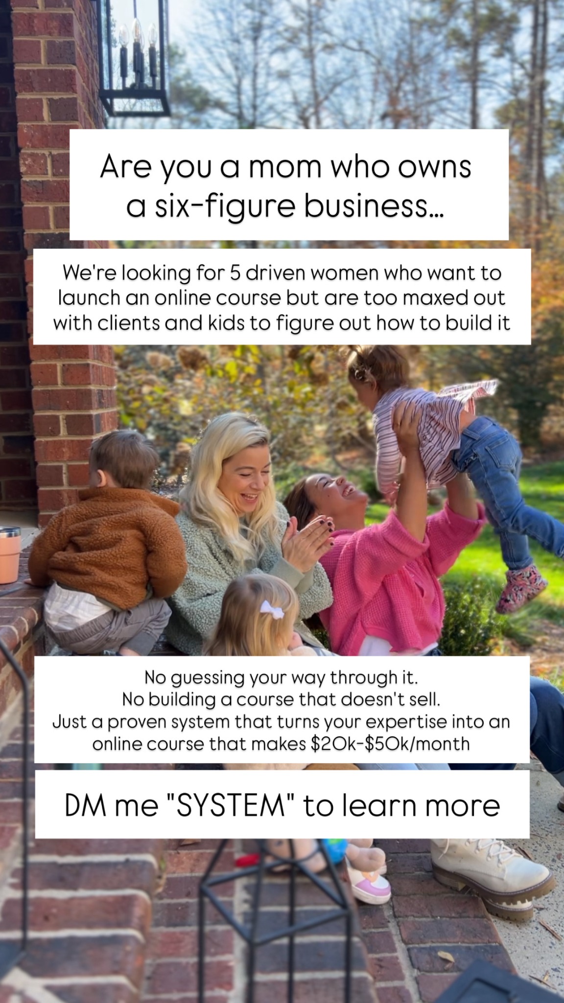 Jess & Morgan Business Coaching Facebook ad