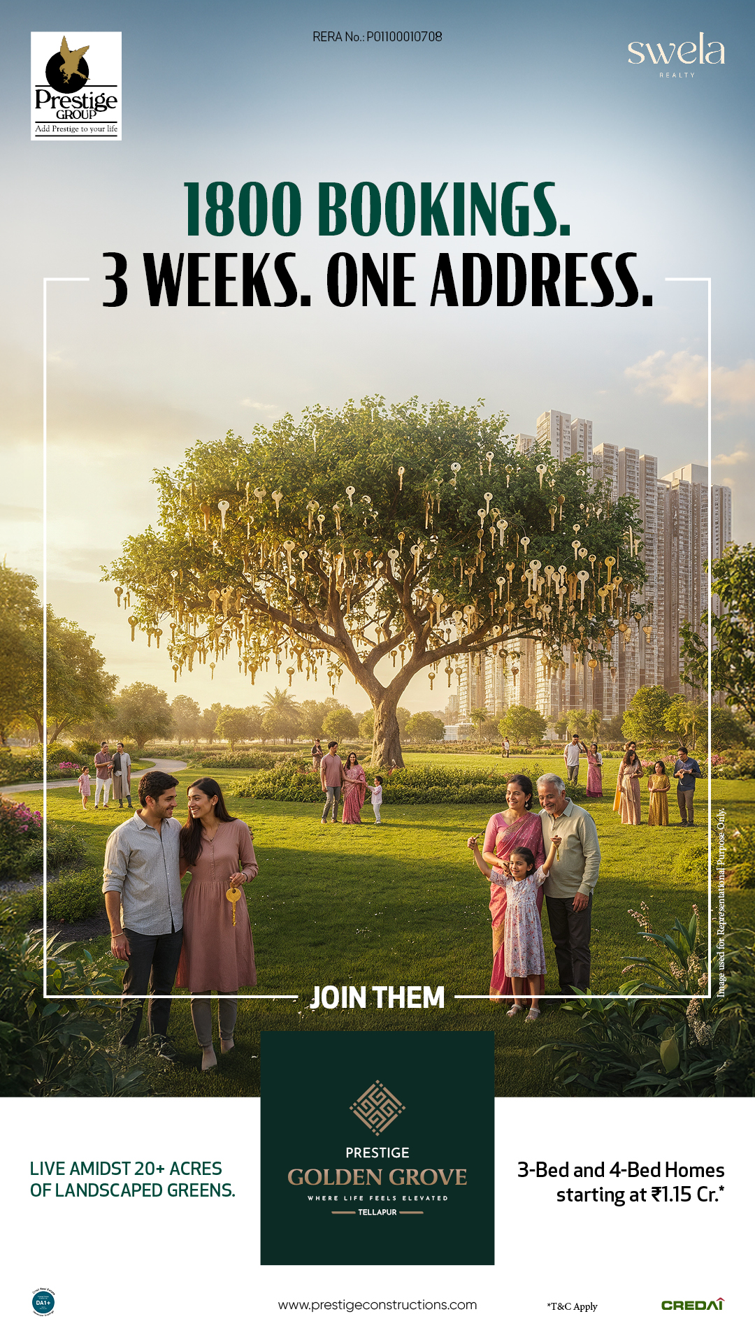 Prestige Group Facebook ad