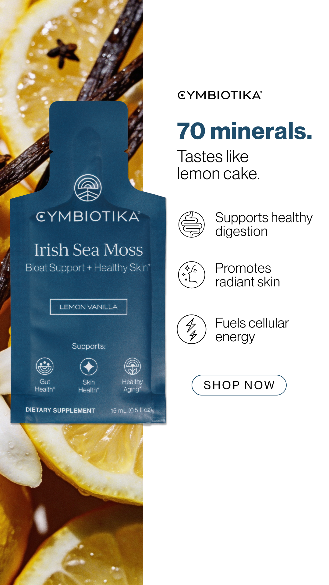 Cymbiotika Facebook ad