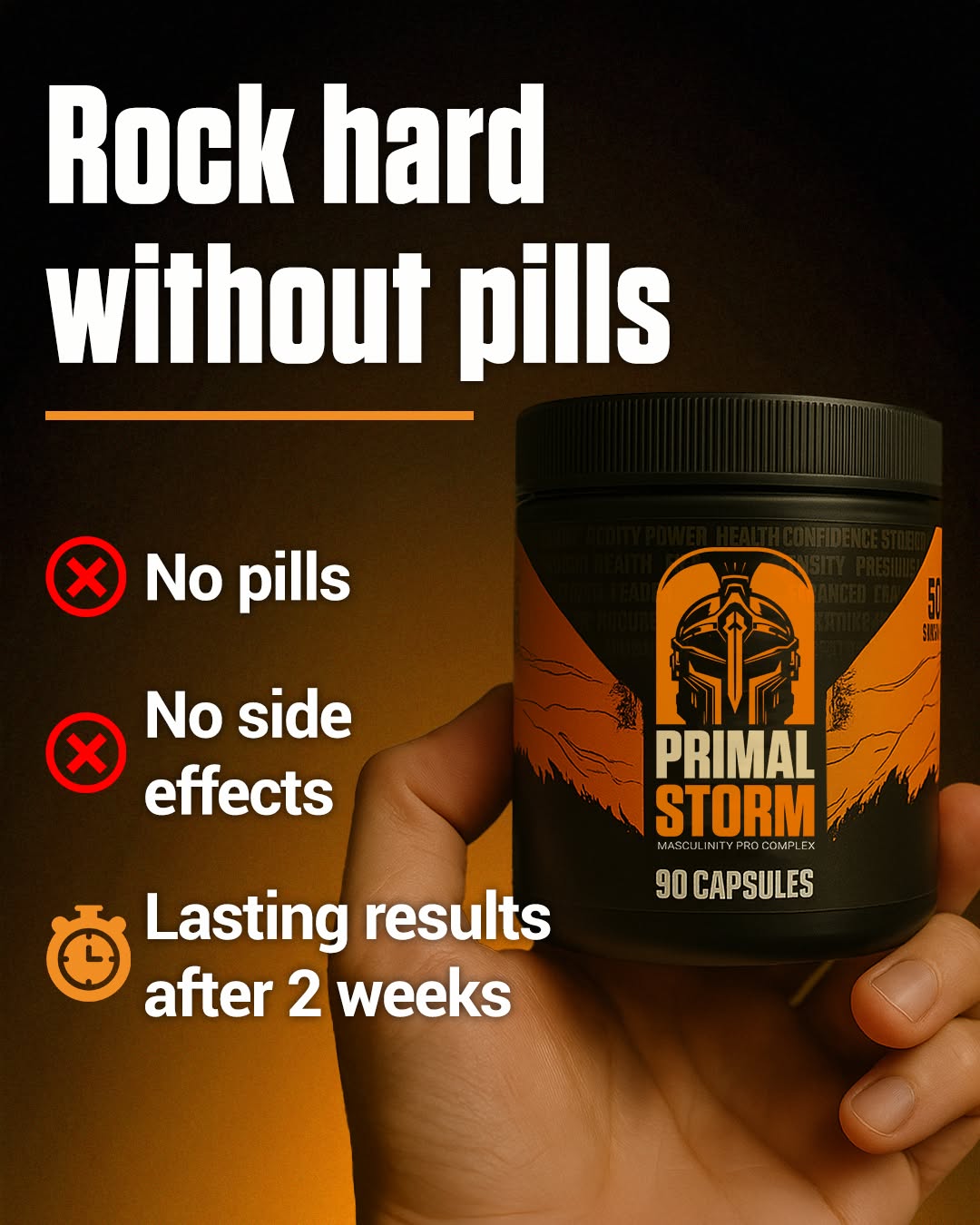 Primal Storm Facebook ad