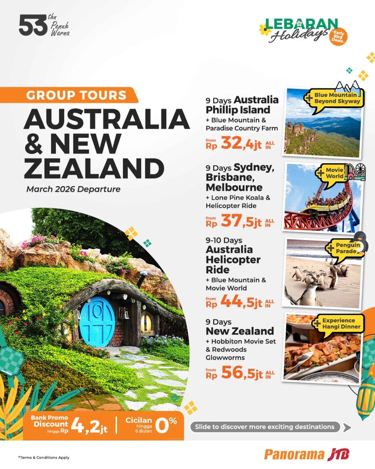 Panorama JTB Tours Facebook ad