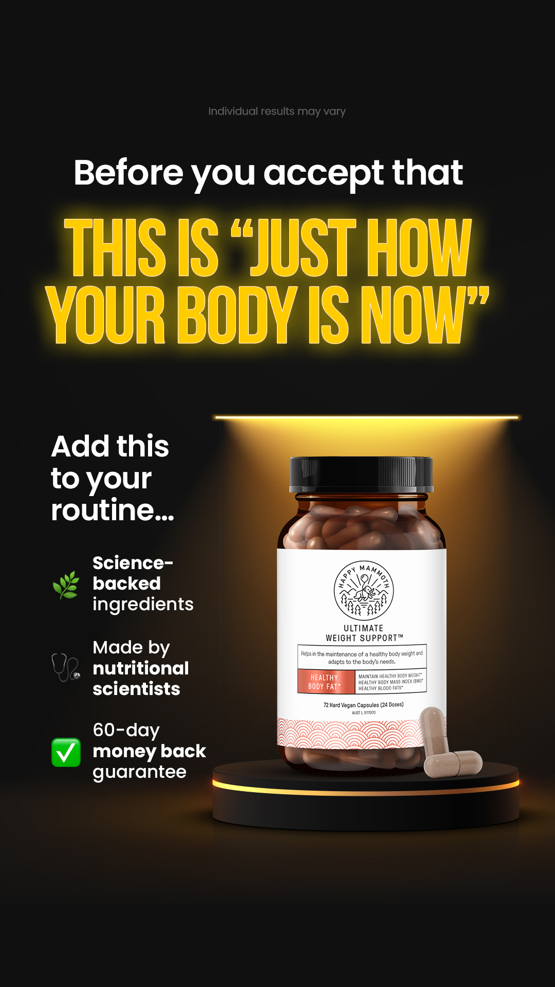 Happy Mammoth Facebook ad