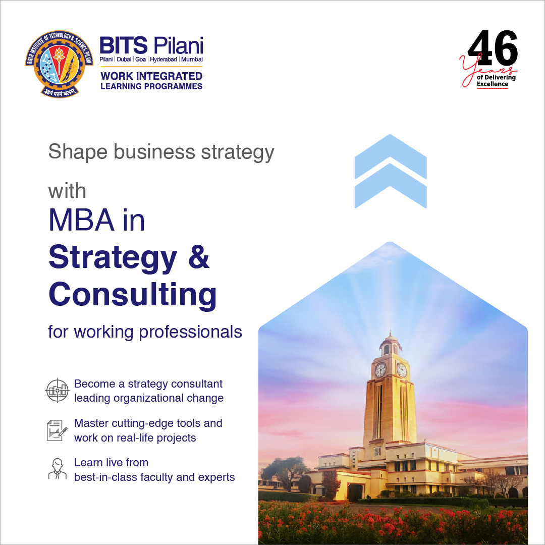 BITS Pilani Work Integrated Learning Programmes Facebook ad