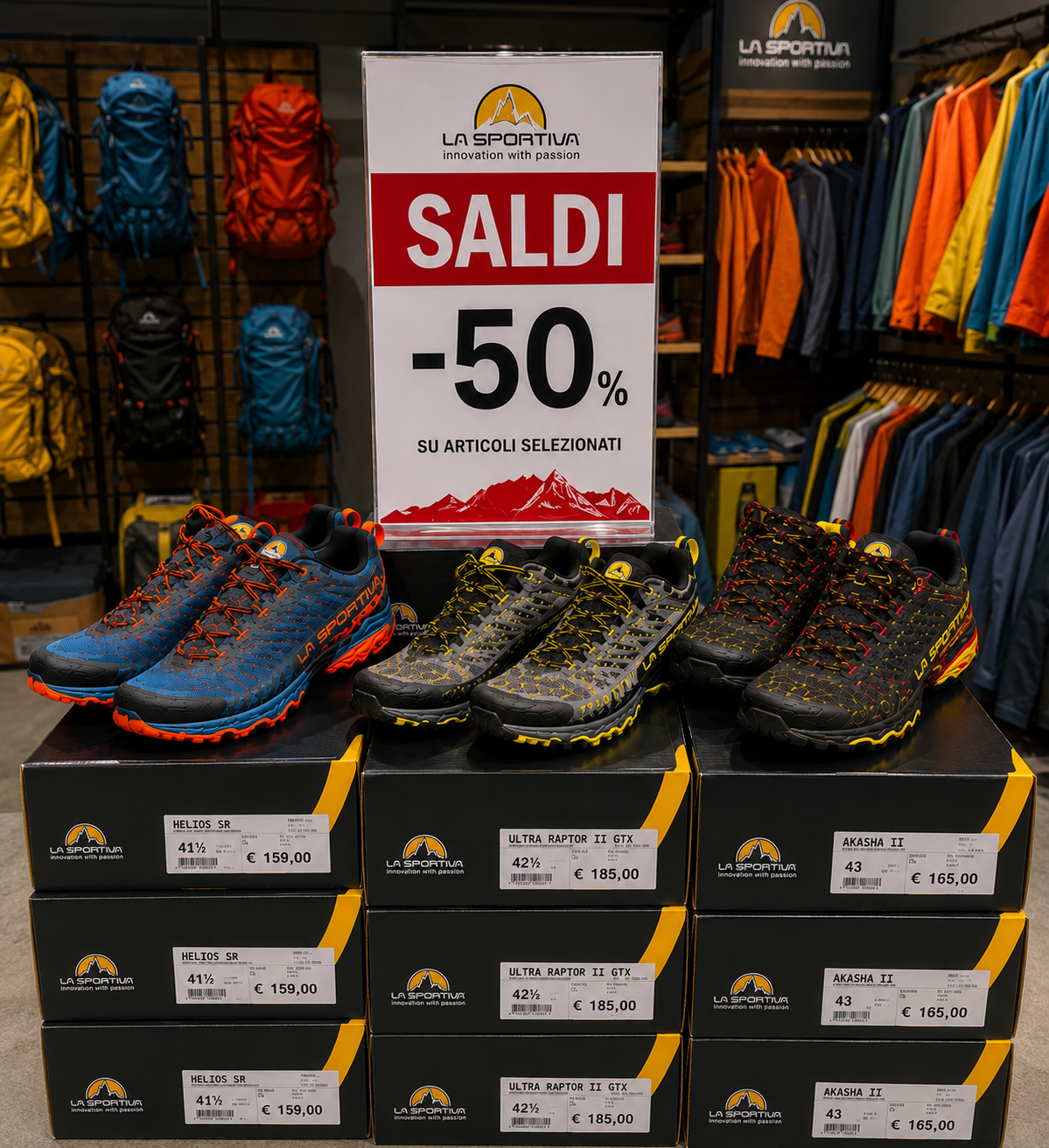 La Sportiva Superfan Facebook ad: Collezione estiva La Sportiva Sportiva