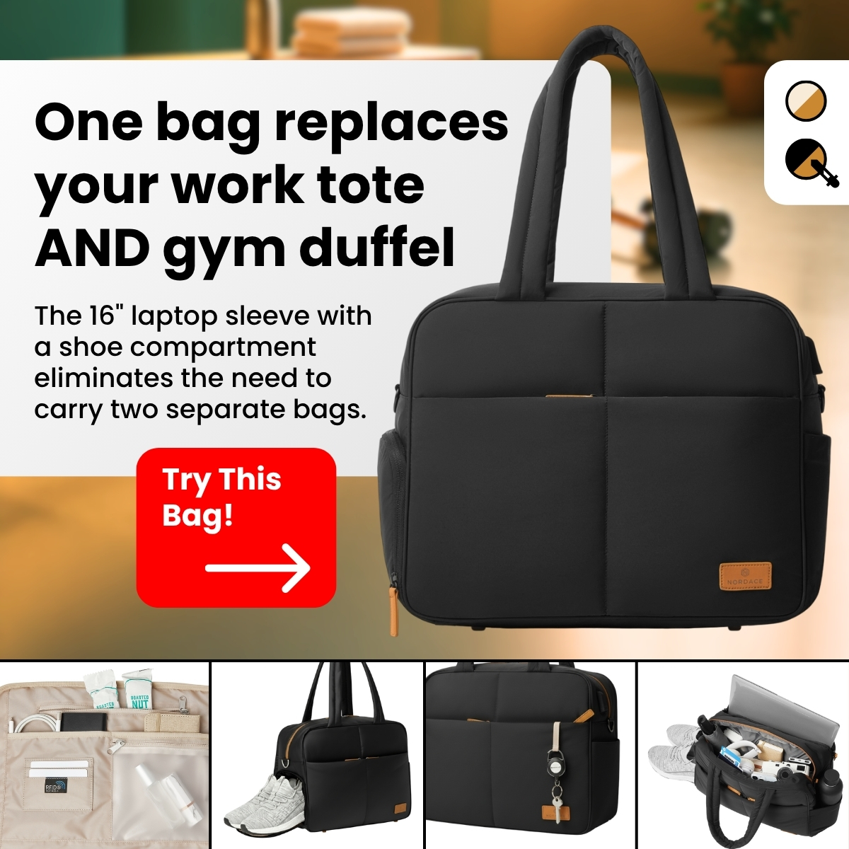 Nordace Facebook ad