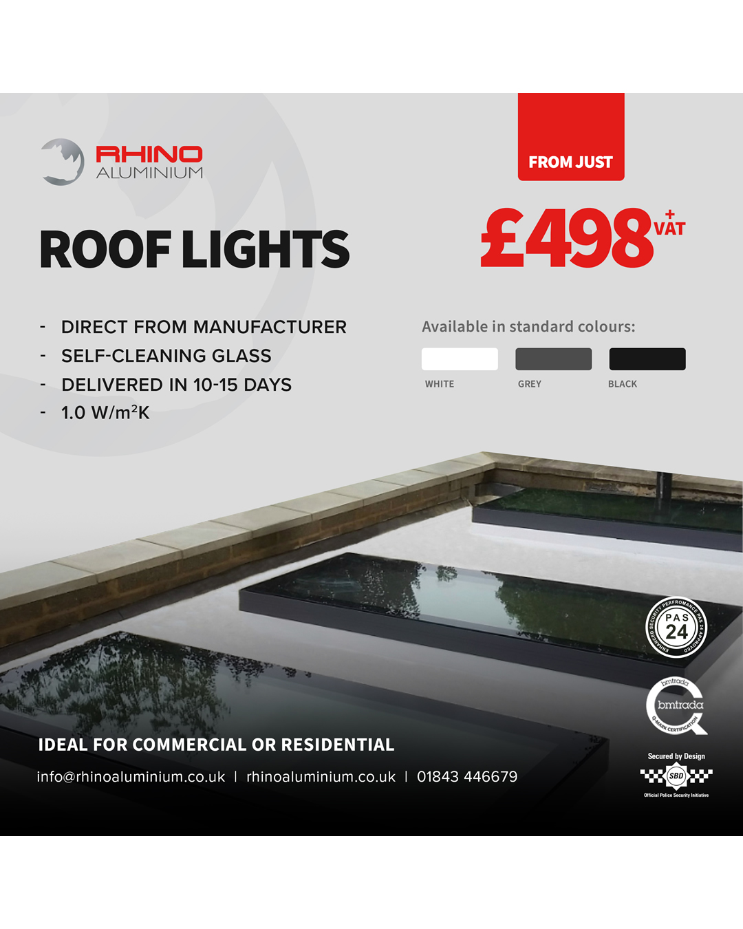 Rhino Aluminium Bifolding Doors Patio Doors and Window Systems Facebook ad