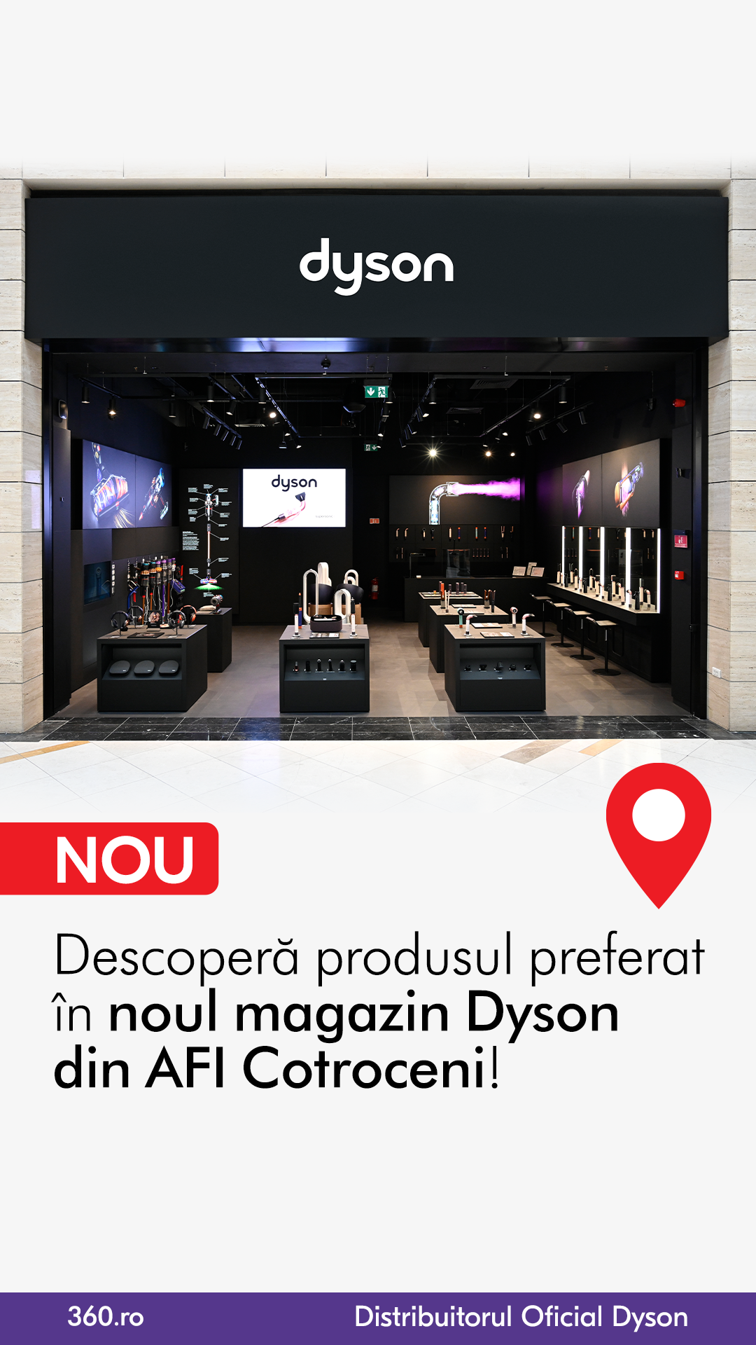 360.ro Distribuitor Oficial Dyson Facebook ad