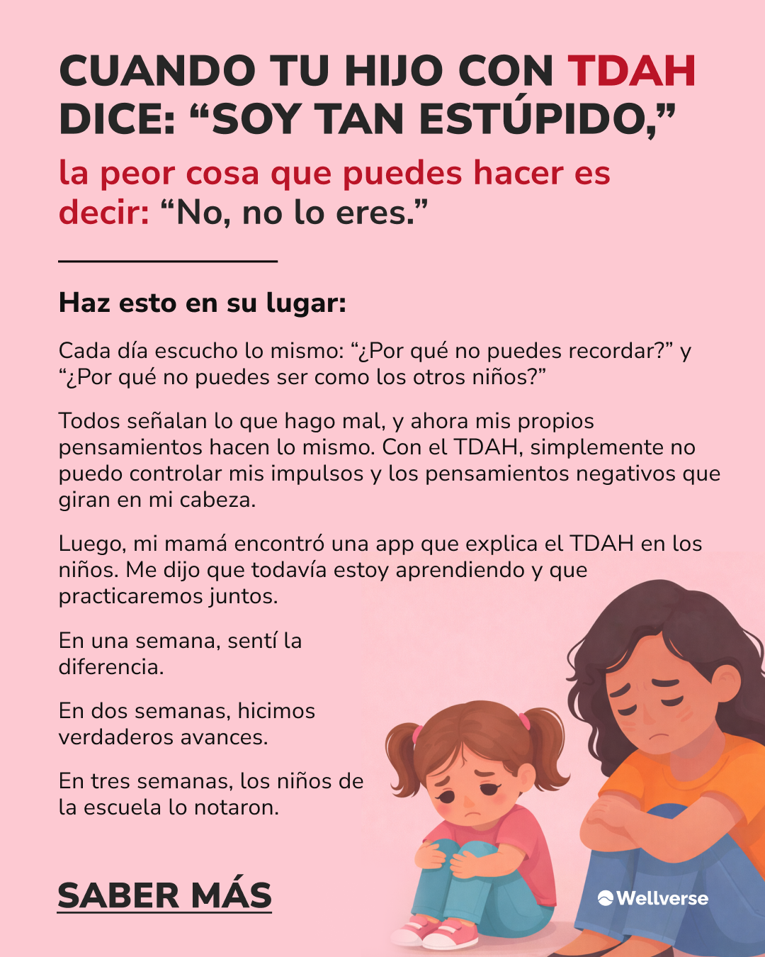 Parenting Champion Facebook ad: ¡Encontrá tu calma en minutos!