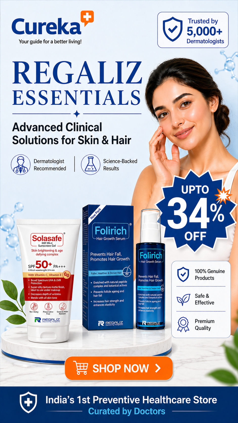 Cureka Store Facebook ad