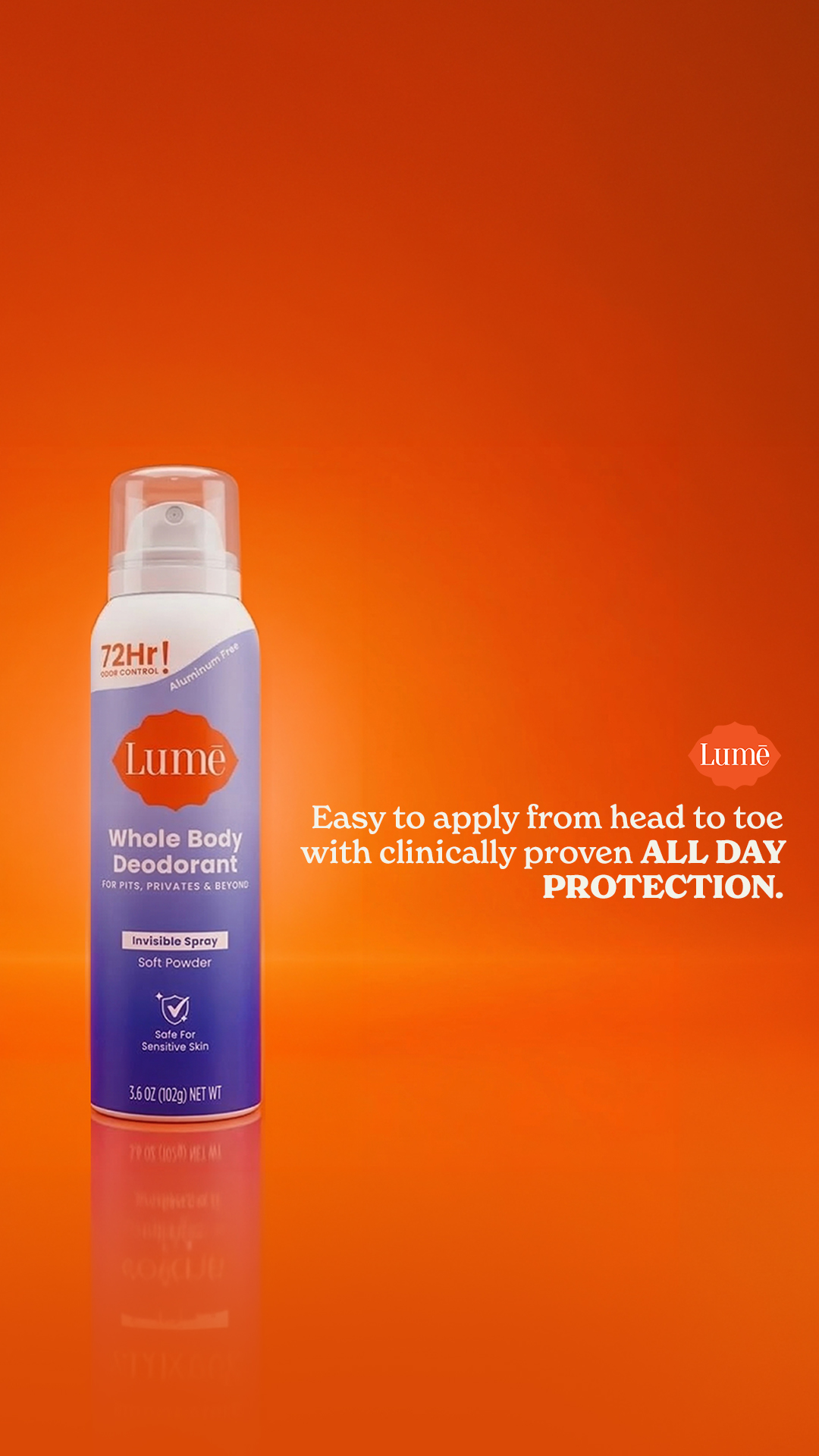 Lume Deodorant Facebook ad