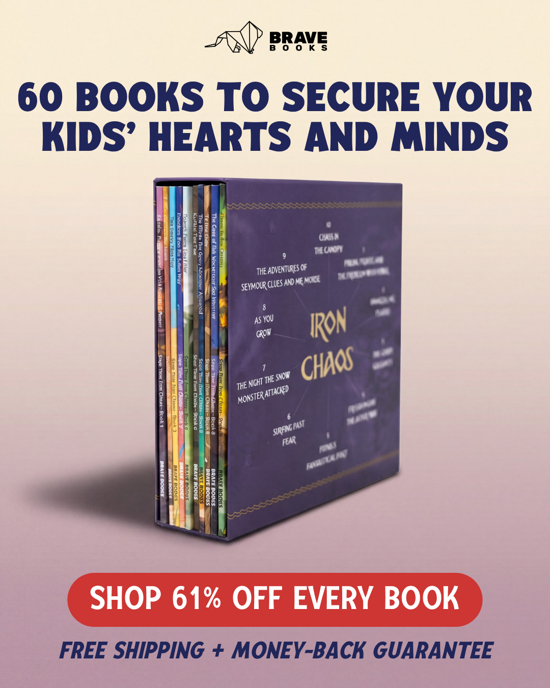 BRAVE Books Facebook ad