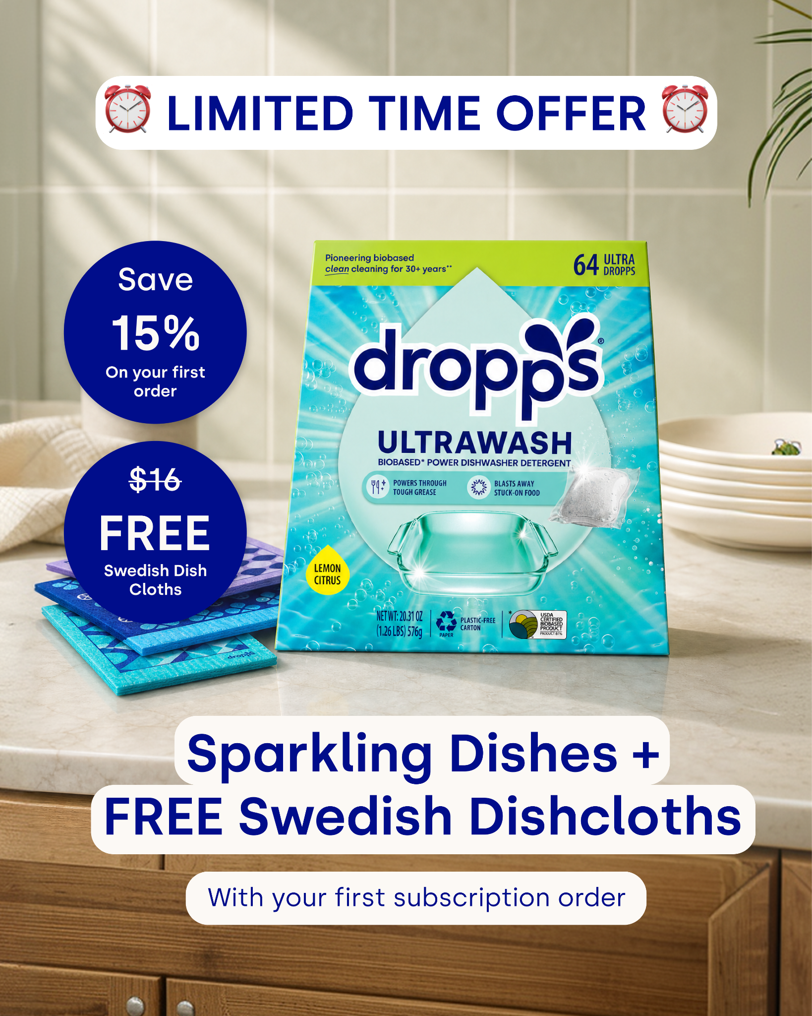 Dropps Facebook ad