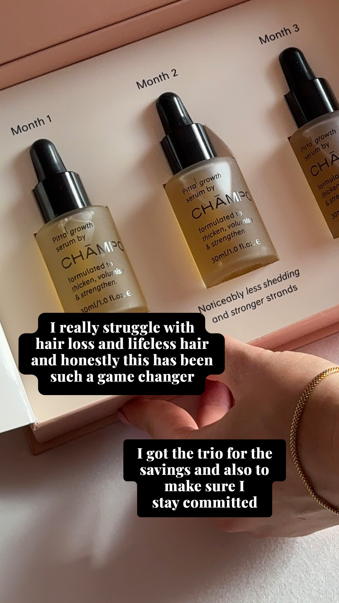 Chāmpo Haircare Facebook ad