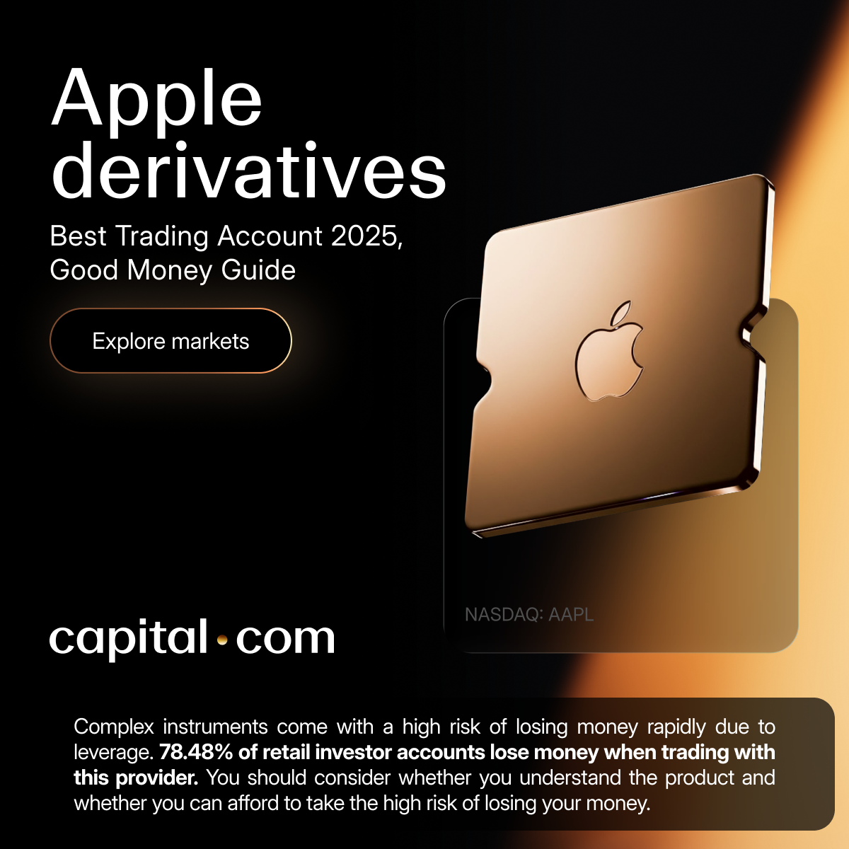 Capital.com.MENA Facebook ad