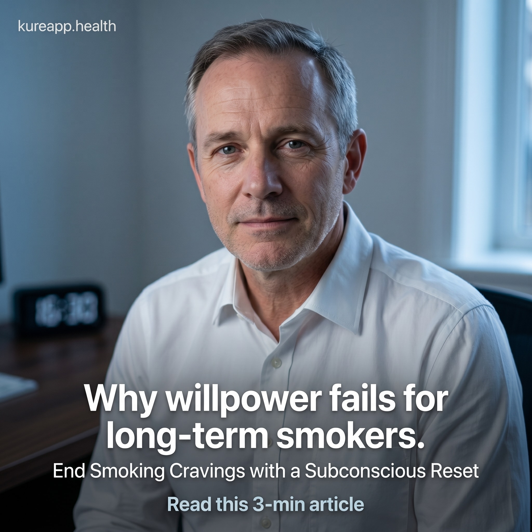 Hypnosis to Stop Smoking Facebook ad