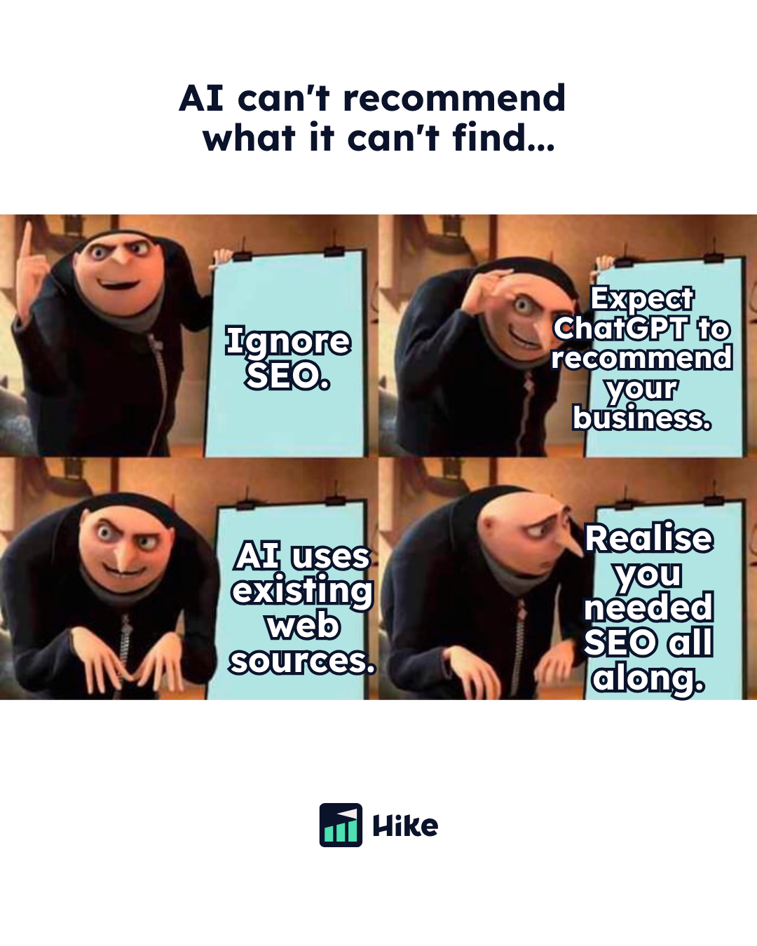 Hike SEO Facebook ad