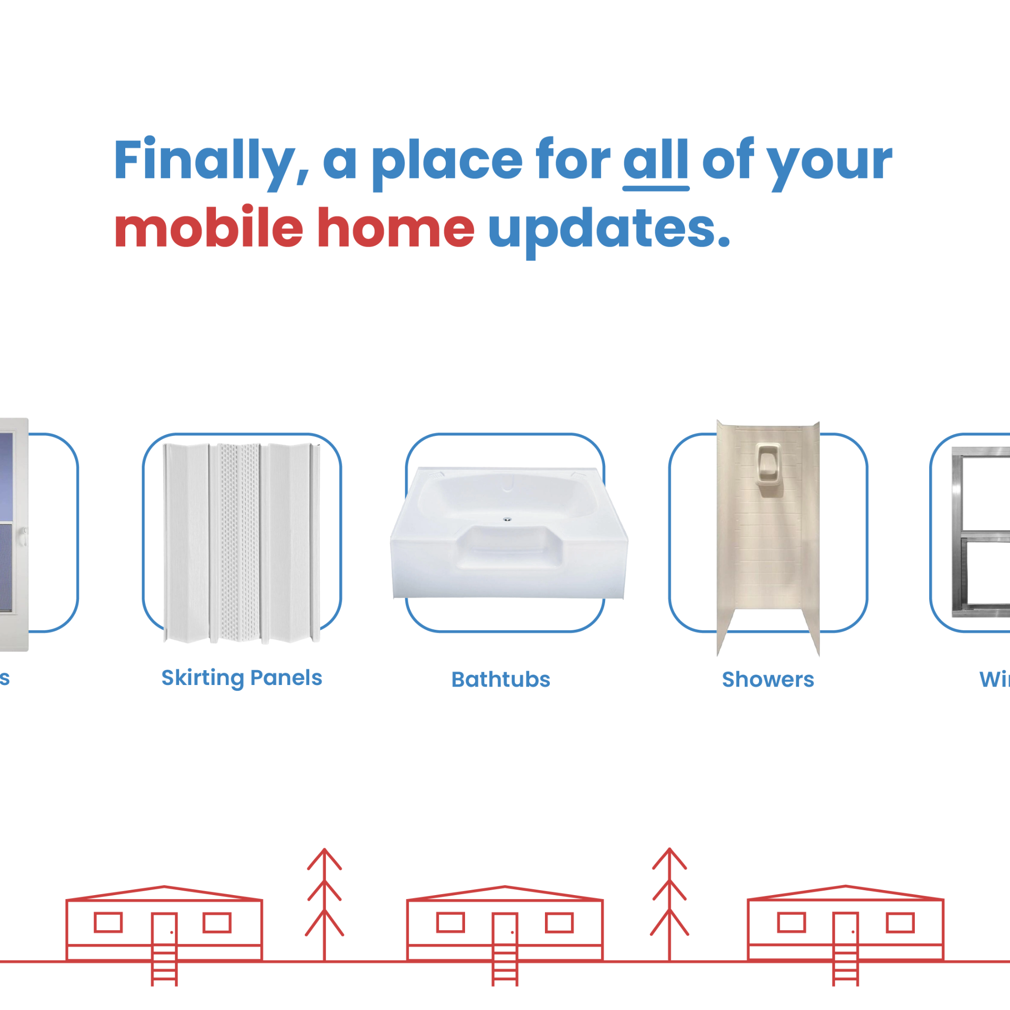 Mobile Home Outfitters Facebook ad: 40 Years Of Experience