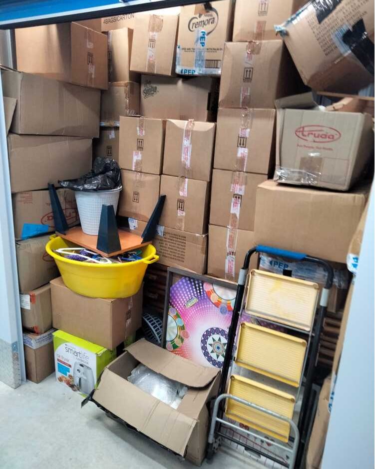 I Bid On Storage South Africa Facebook ad