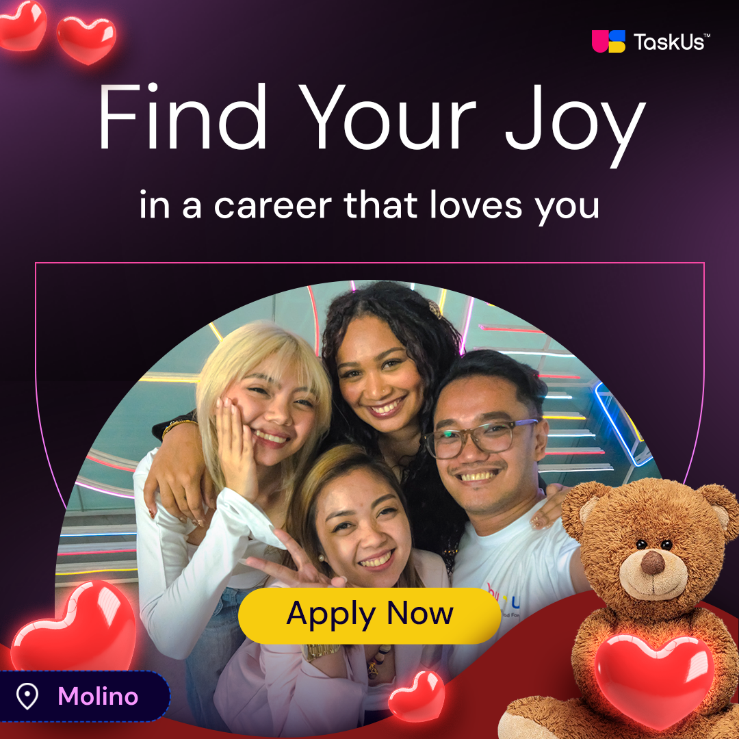 TaskUs Facebook ad