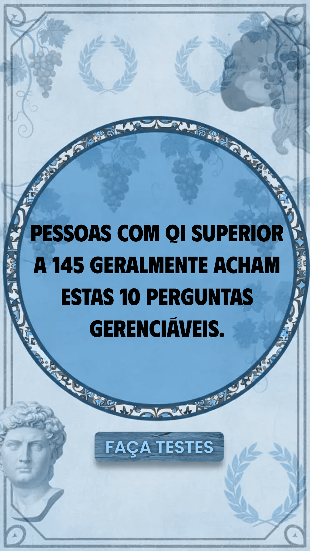 Teste internacional de QI Facebook ad: Faça o teste e verifique sua pontuação de QI