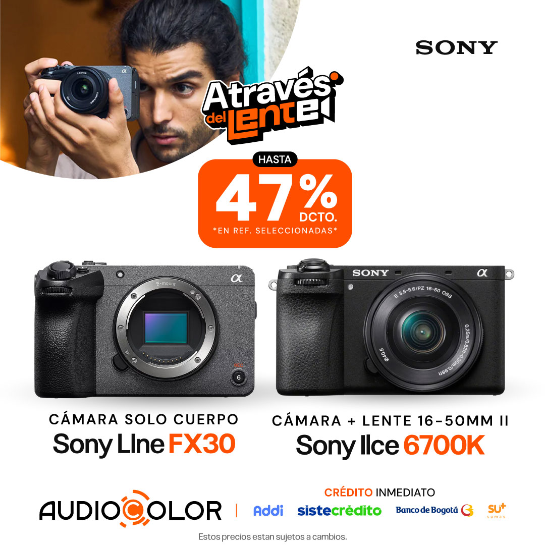 AUDIO COLOR Facebook ad