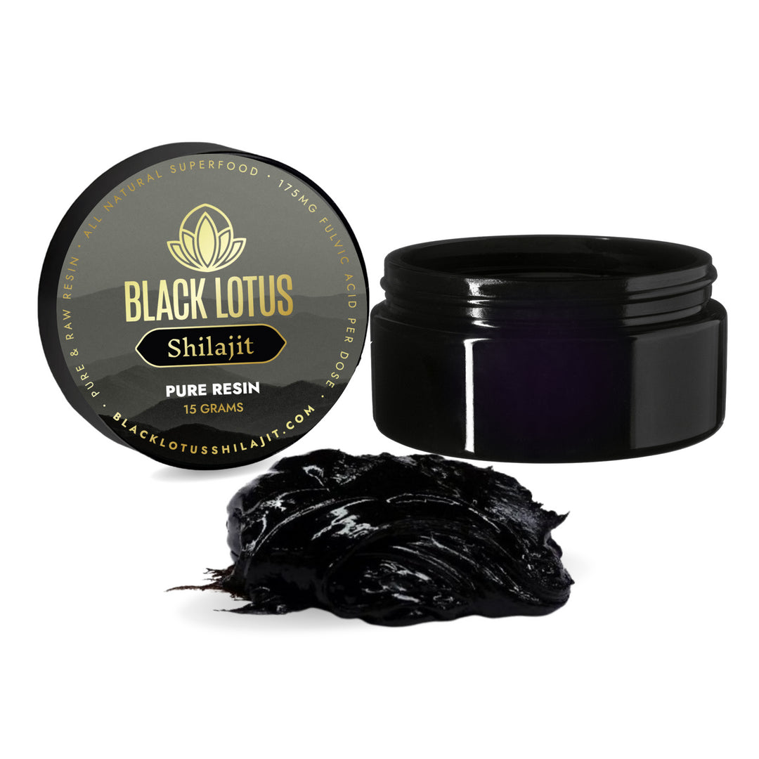 Black Lotus Shilajit Facebook ad: Push your limits with natural stamina support.