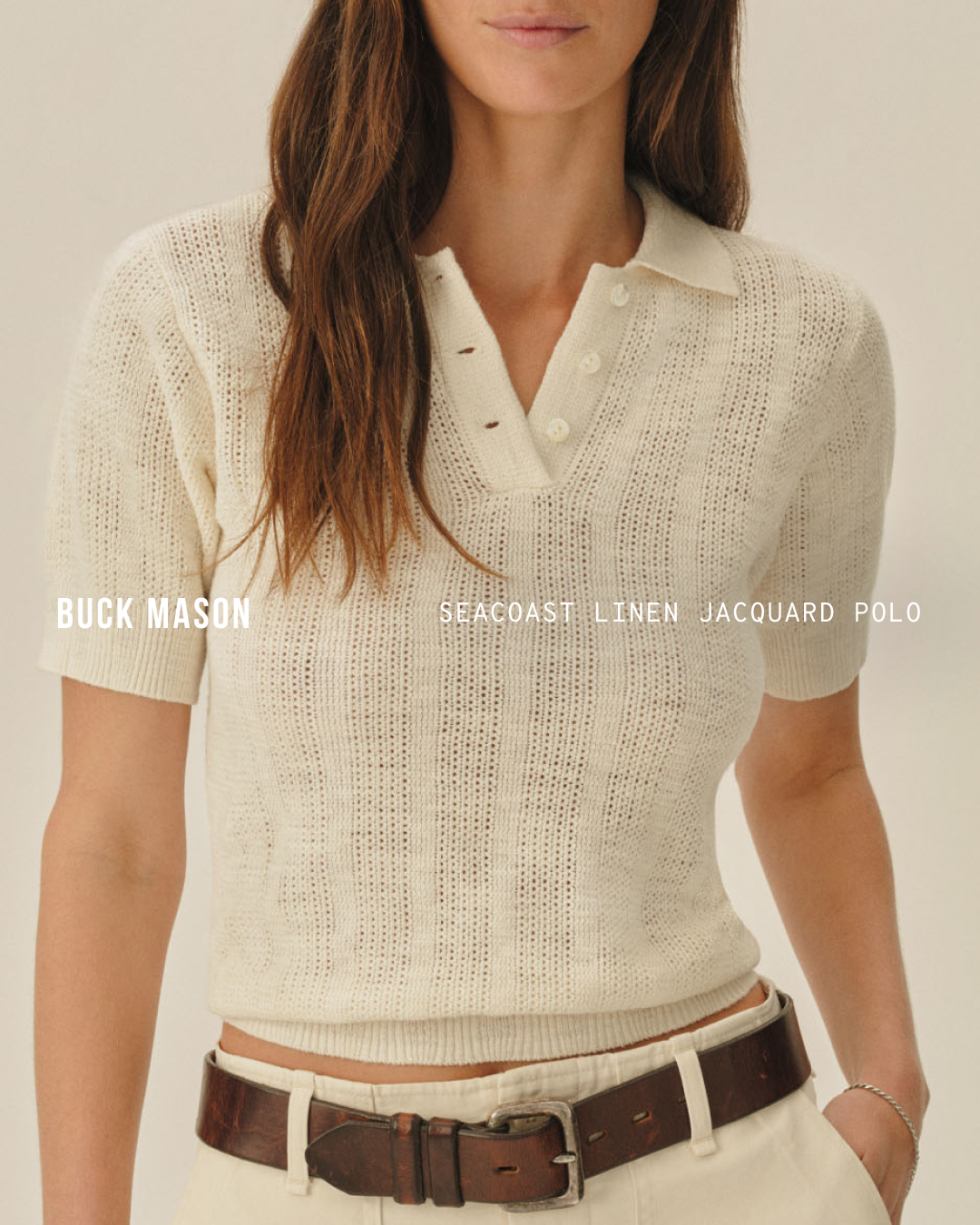 Buck Mason Women's Facebook ad