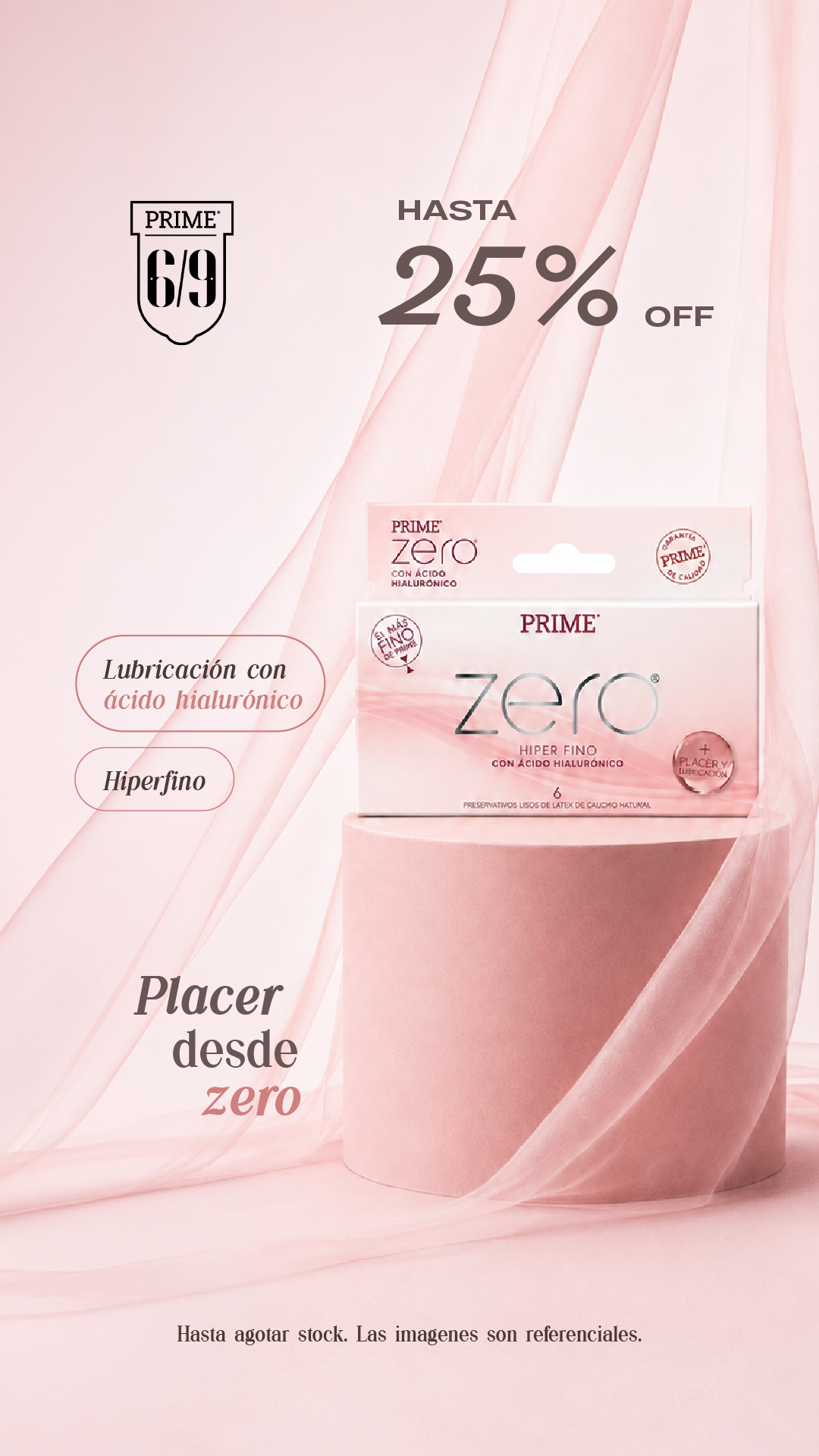 Prime Arg Facebook ad: ¡Hasta 25% off!