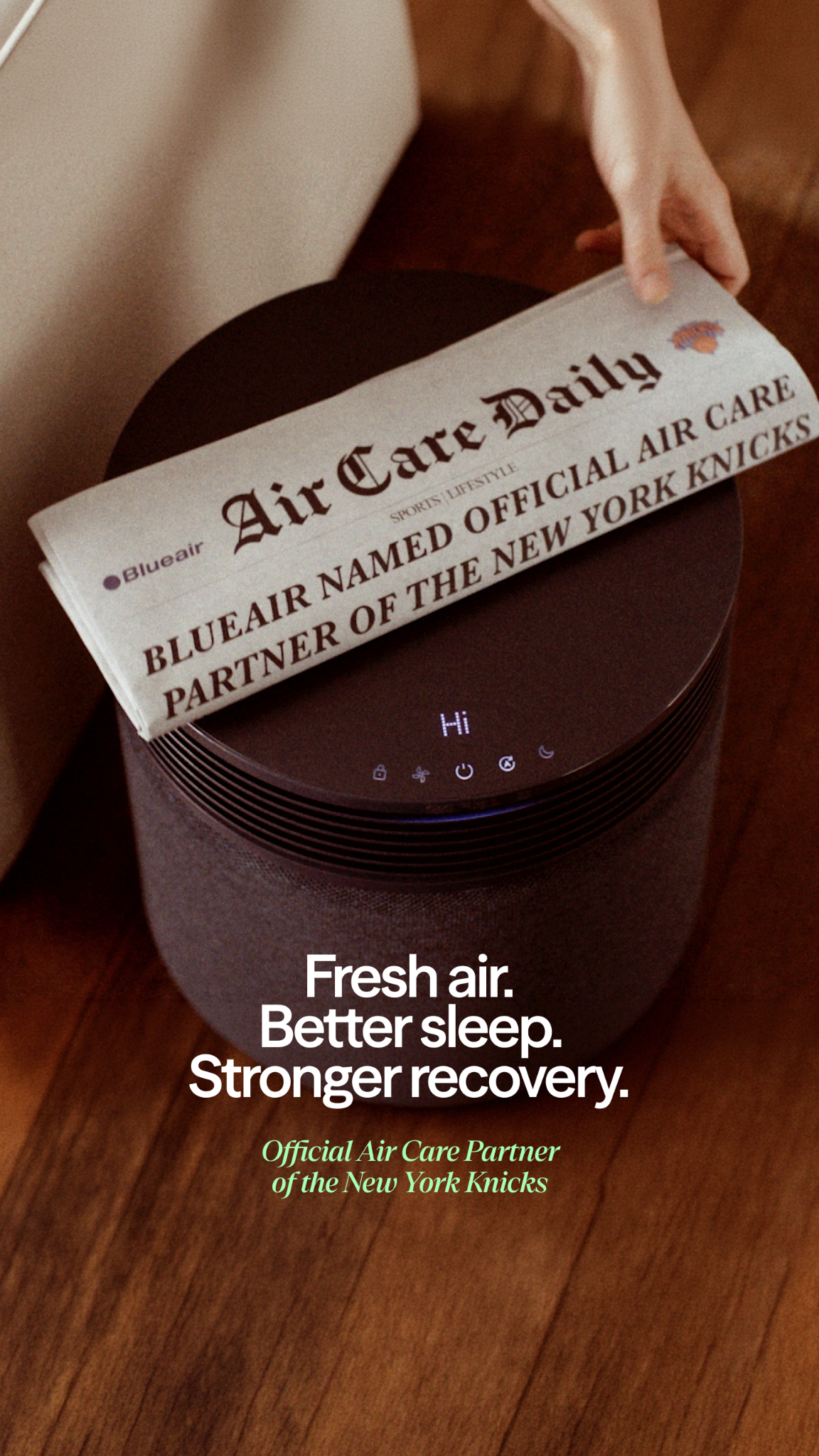 Blueair Facebook ad from Apr 7, 2026