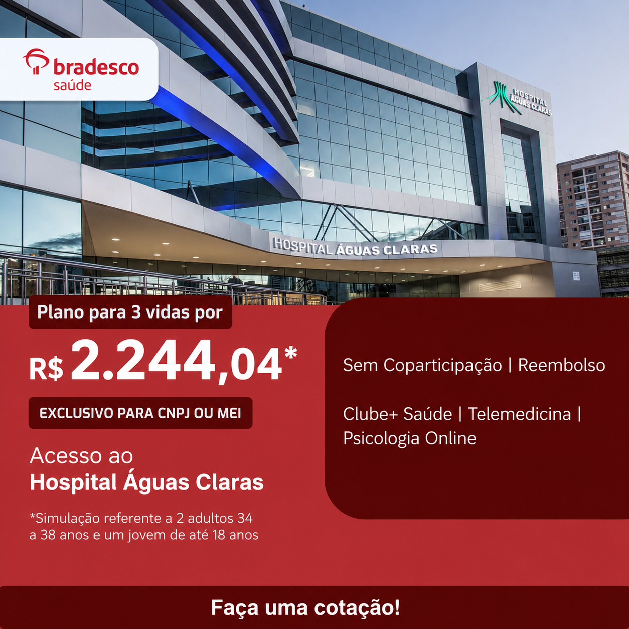 DF Corretora de Seguros Facebook ad