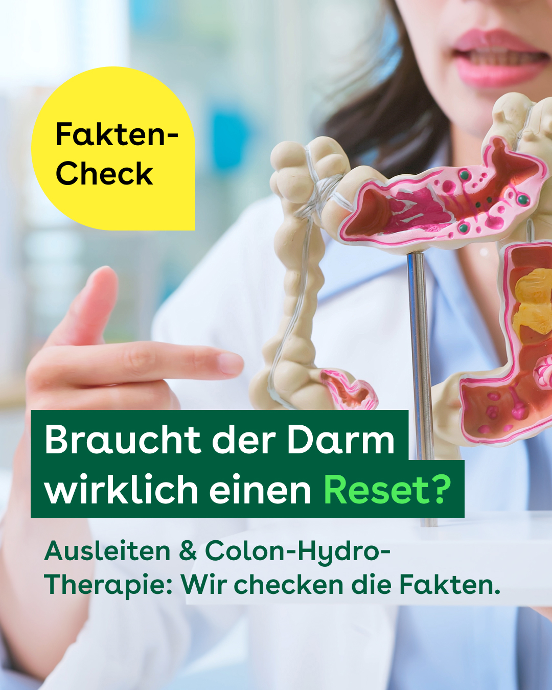 AOK Hessen Facebook ad: Detox-Trends und immer neue Diäten fluten seit Jahren…