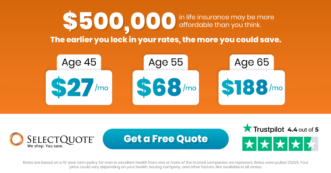 SelectQuote Insurance Services Facebook ad