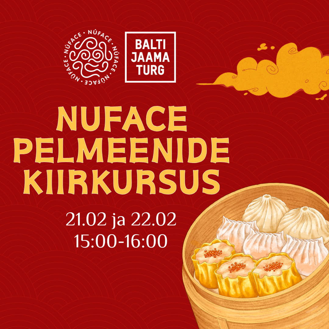 Balti Jaama Turg Facebook ad: Nuface pelmeenide kiirkursus