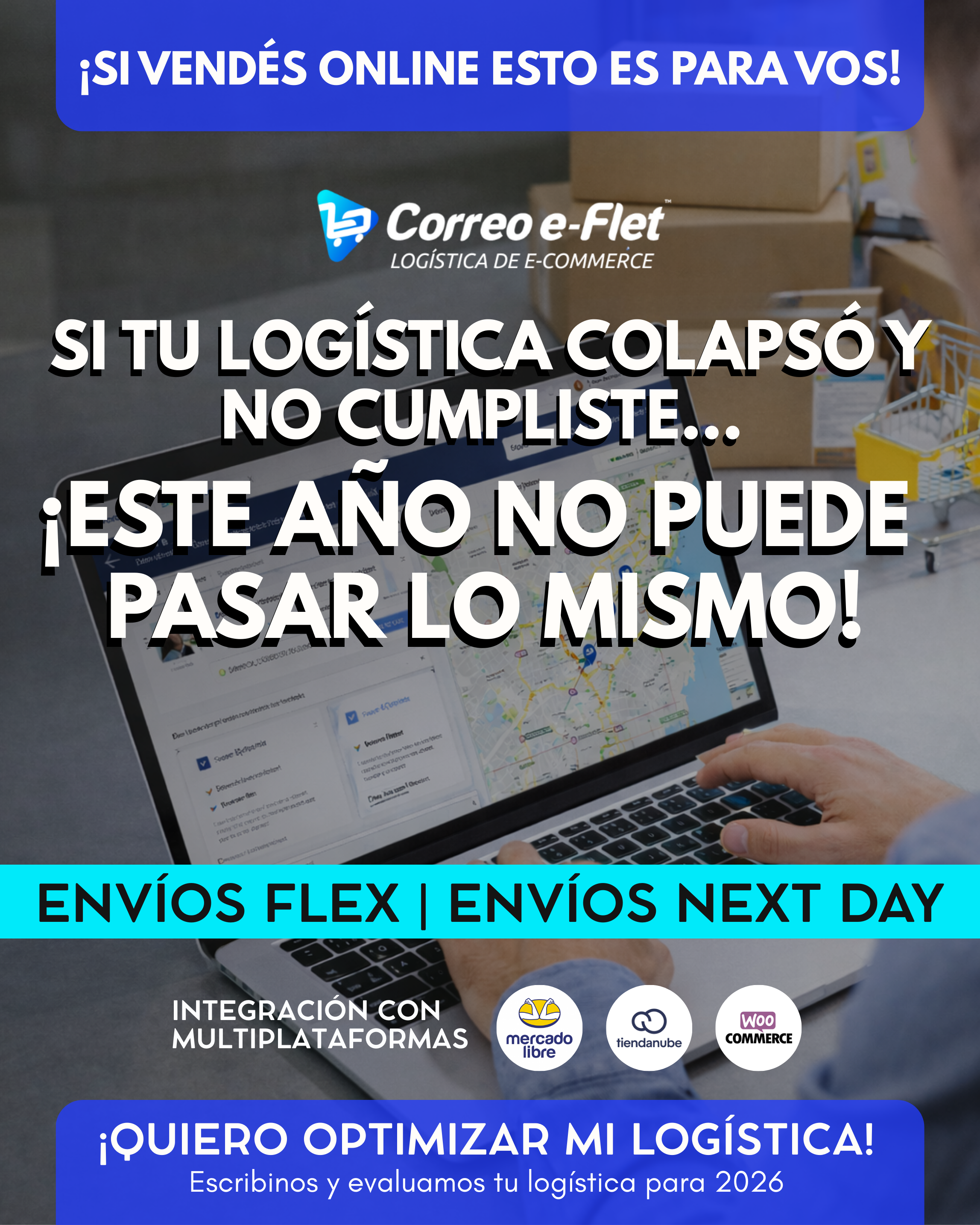 Correo e-Flet Facebook ad: ENVÍOS FLE | NEXT DAY