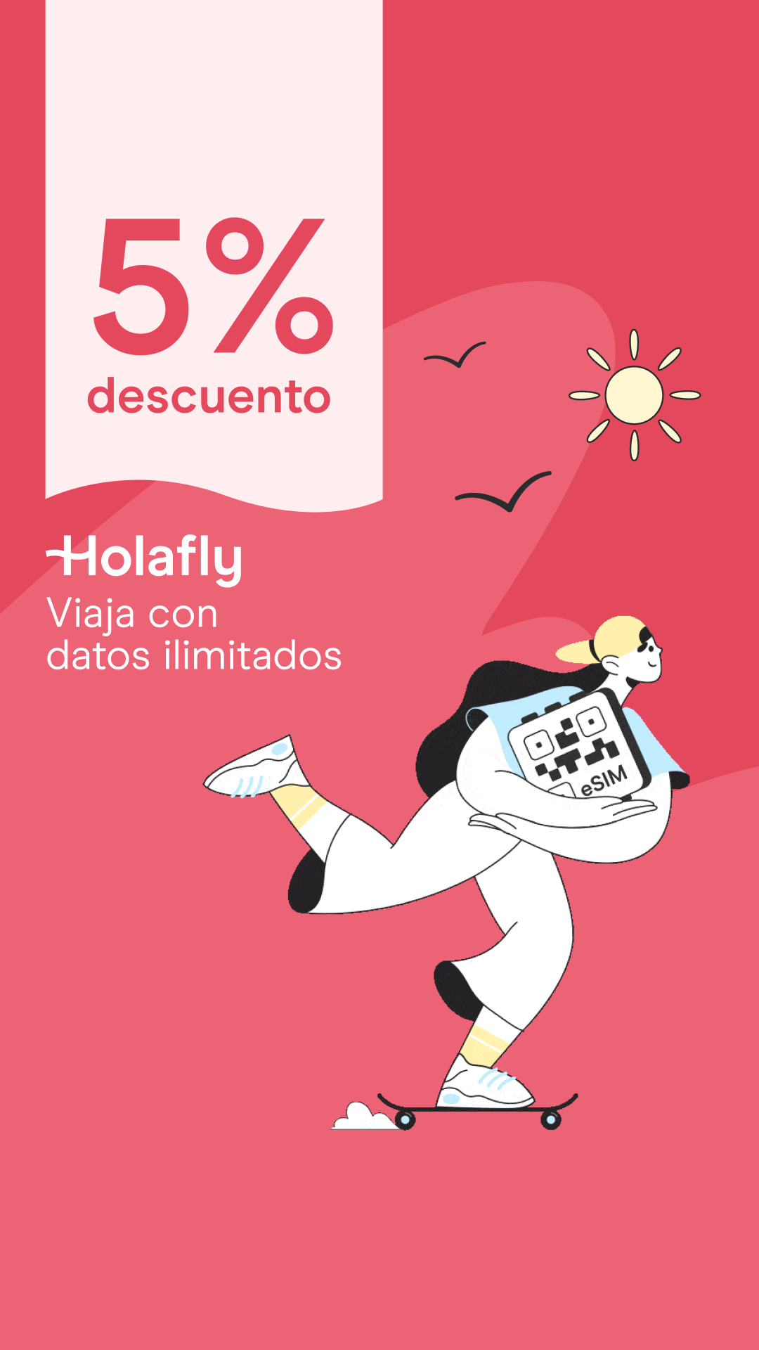 Holafly - Español Facebook ad