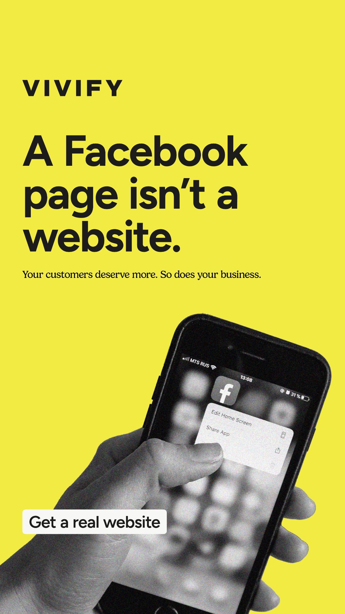 Vivify Creative Group Facebook ad